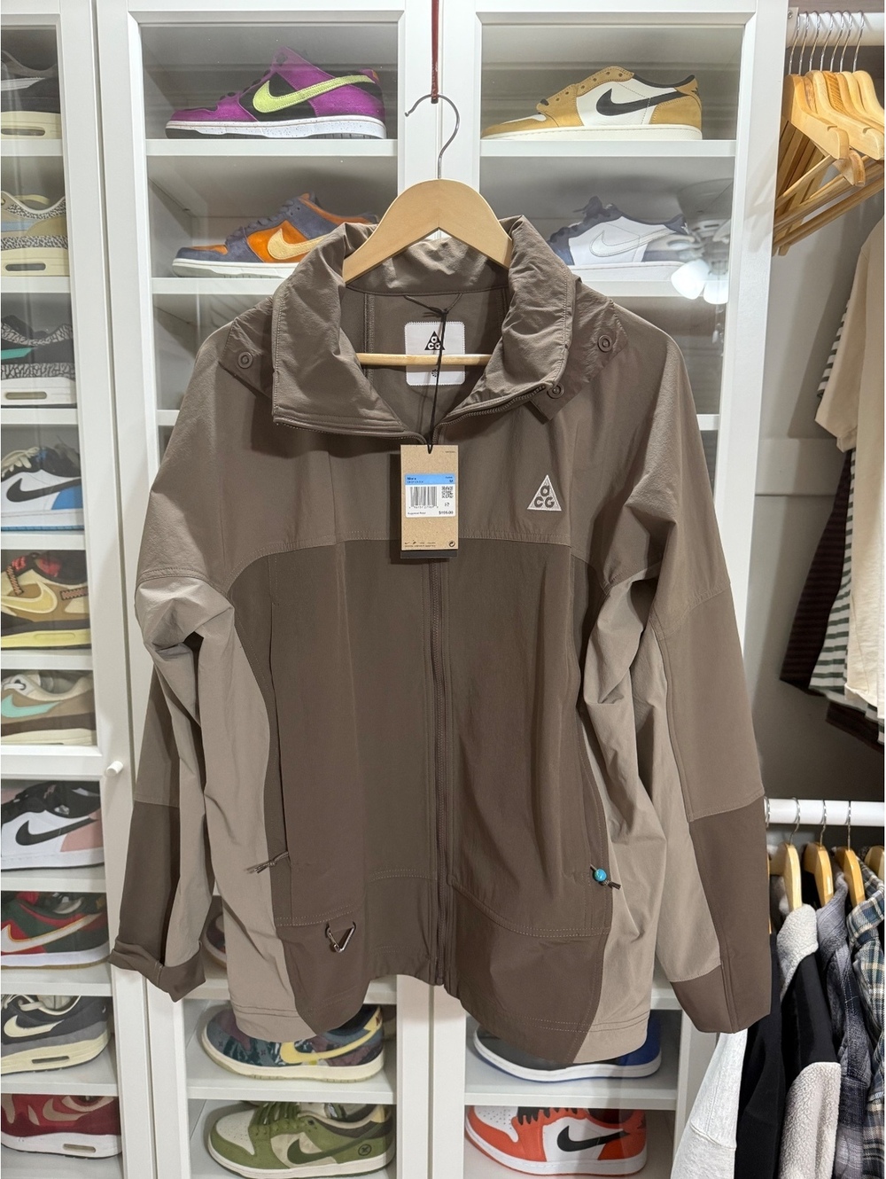 Nike ACG Sun Farer Jacket - Brown - NEW W/ TAGS